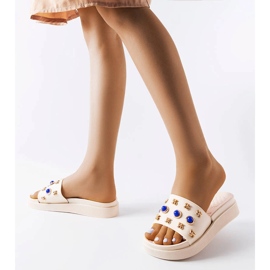 Diapositives décorées beige de Montesarchio 2