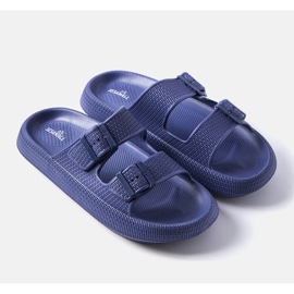 Chaussons homme Karersee bleu marine 1