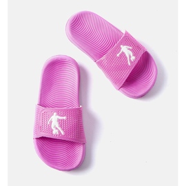 Chaussons en caoutchouc rose d'Athènes 2