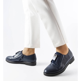 Chaussures élégantes bleu marine d'Augusto 1 Chaussures élégantes bleu marine d'Augusto 1