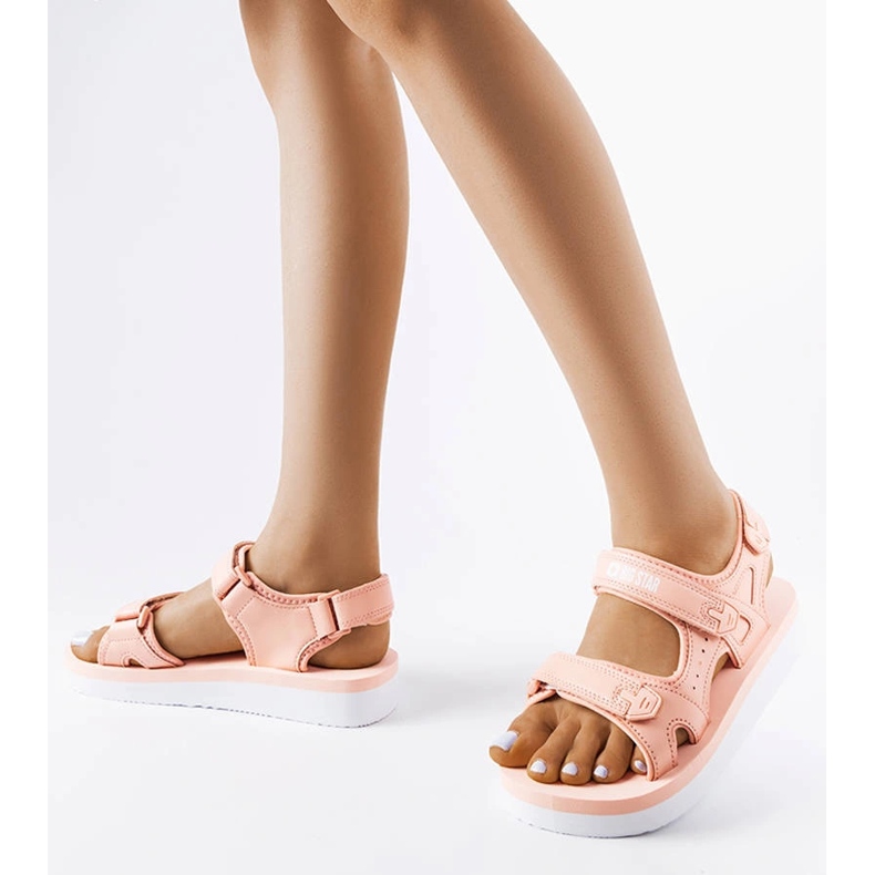 Sandales mousse rose Big Star LL274788 1 Sandales mousse rose Big Star LL274788 1