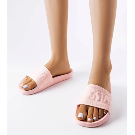 Chaussons Big Star roses LL274A157 1 Chaussons Big Star roses LL274A157 1