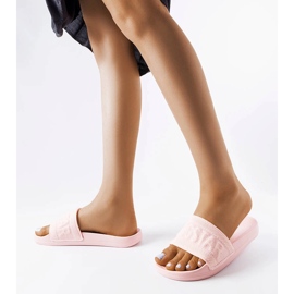 Chaussons Big Star roses LL274A157 2 Chaussons Big Star roses LL274A157 2