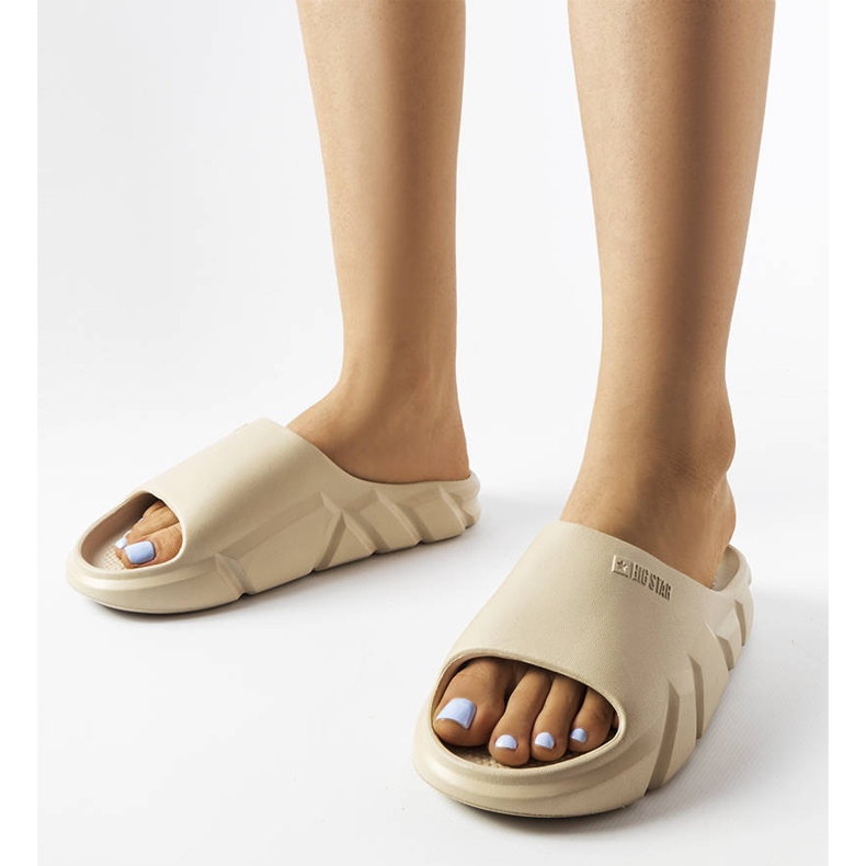 Chaussons Big Star Beige LL274593 1 Chaussons Big Star Beige LL274593 1