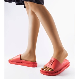 Chaussons Big Star rouges LL274430 2