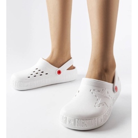 Chaussons blancs Big Star II275003 1