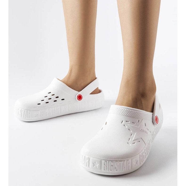 Chaussons blancs Big Star II275003 1