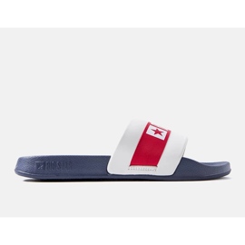 Claquettes blanches et bleu marine de Big Star LL174455 2 Claquettes blanches et bleu marine de Big Star LL174455 2