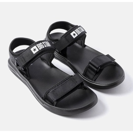 Sandales sport noires Big Star HH174842 1
