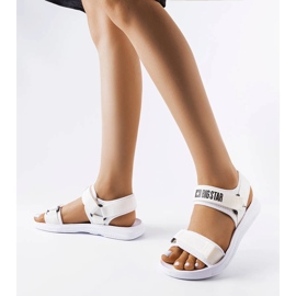 Big Star HH274A026 sandales de sport blanches 1