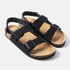 Sandales Big Star noires LL174208 1