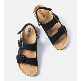 Sandales Big Star noires LL174208 le noir 2 Sandales Big Star noires LL174208 le noir 2