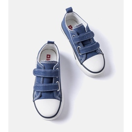 Baskets enfant Big Star KK374081 bleu marine 2 Baskets enfant Big Star KK374081 bleu marine 2