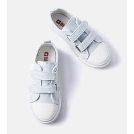 Baskets pour enfants Big Star bleues KK374084 2