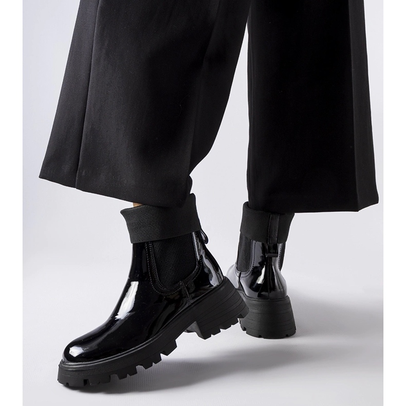 Breolungi bottes de travail à enfiler noires le noir 1