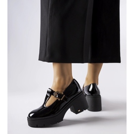 Chaussures noires Karino 4821/090-P NOIR/NAPLAK le noir 1