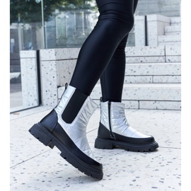 Bottes de neige isolées métallisées Galvani argent 1 Bottes de neige isolées métallisées Galvani argent 1
