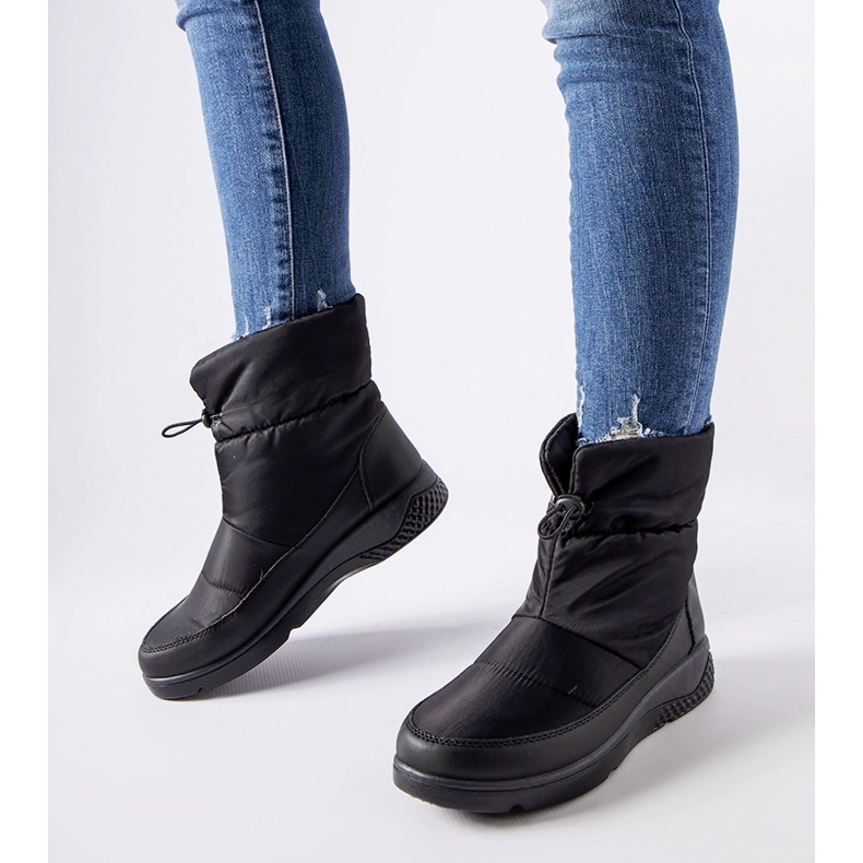 Noir tx5002 Bottes de neige noires 1