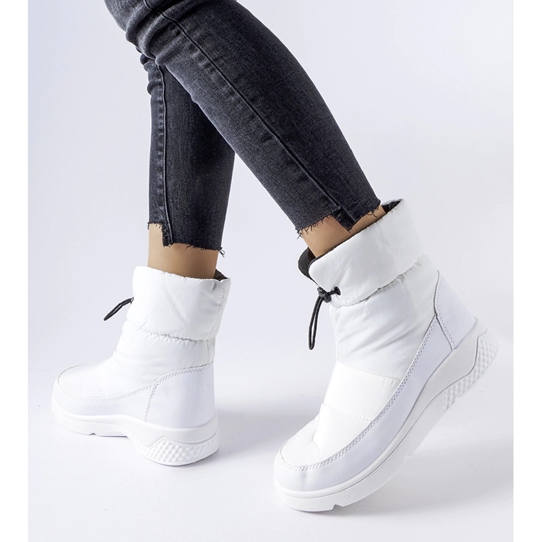 Bottes de neige isolées pour femmes Jensen blanches 1 Bottes de neige isolées pour femmes Jensen blanches 1