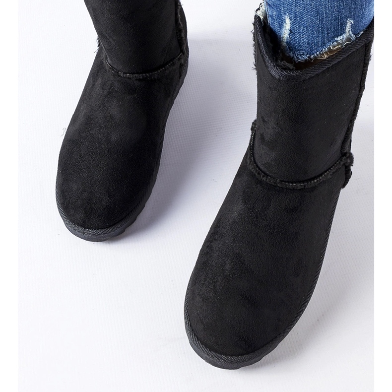 Bottes de neige isolées noires Egede le noir 1