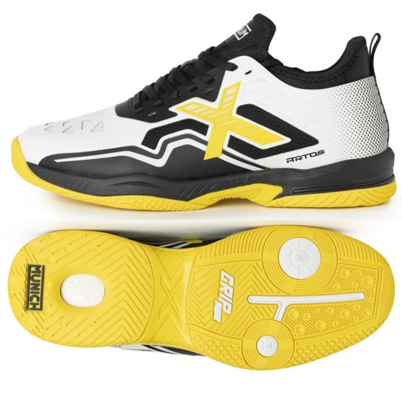 Chaussures de handball Munich Artos M 4044102 blanc 1