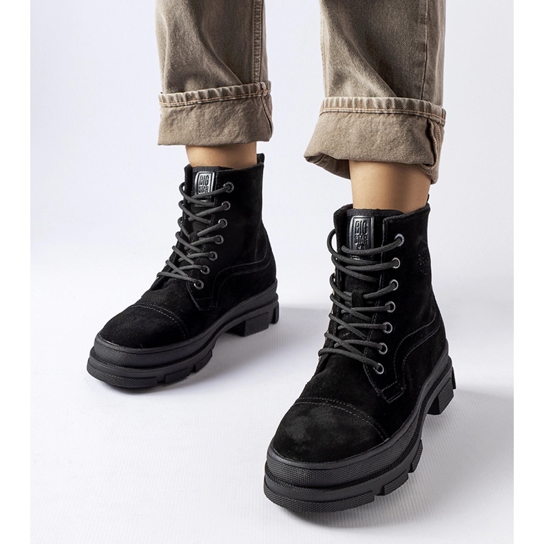 Travailleurs du cuir noir Big Star KK274524 1