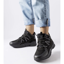 Chaussures de randonnée Big Star noires KK274218 le noir 1