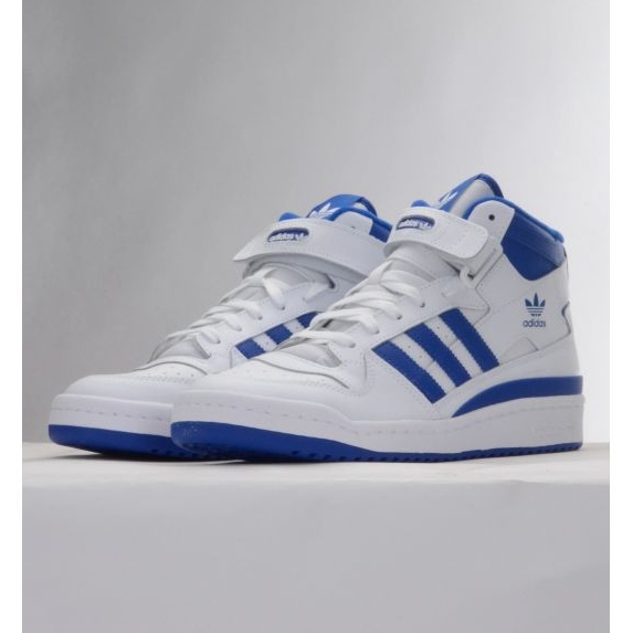 Chaussures Adidas Forum Mid M FY4976 blanche 1