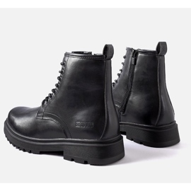 Bottes isolées noires Big Star MM174080 le noir 1