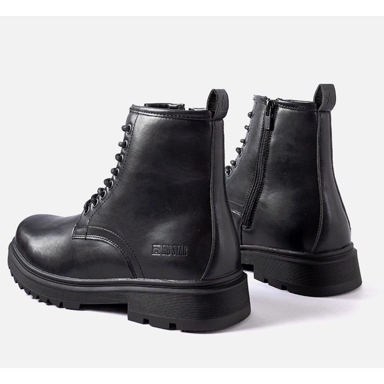 Bottes isolées noires Big Star MM174080 le noir 1