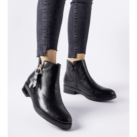 Bottines Corciano classiques isolées noires 1