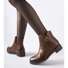Bottines Corciano classiques isolées marron brun 2