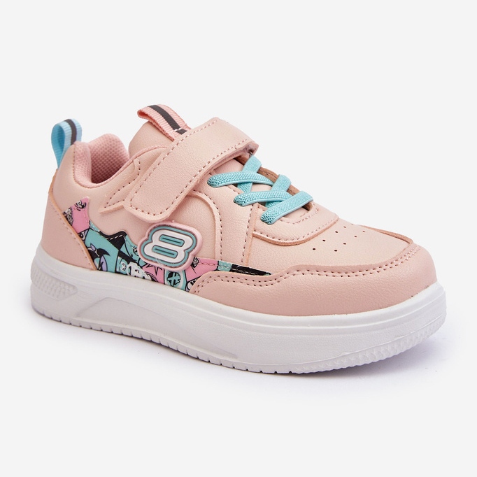 News Chaussures de Sport Velcro Enfant Rose Lucila 1