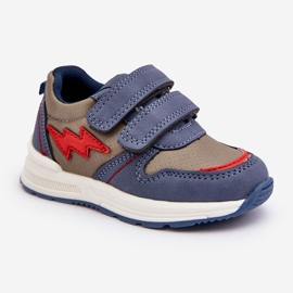 News Chaussures de Sport Velcro Enfant Bleu Hemmani 1