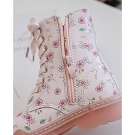 Bottines isolées pour enfants avec fermeture éclair, rose Dolida 1