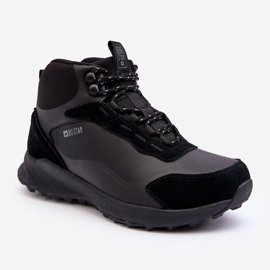 Chaussures de trekking isolées pour hommes noires Big Star MM174334 1