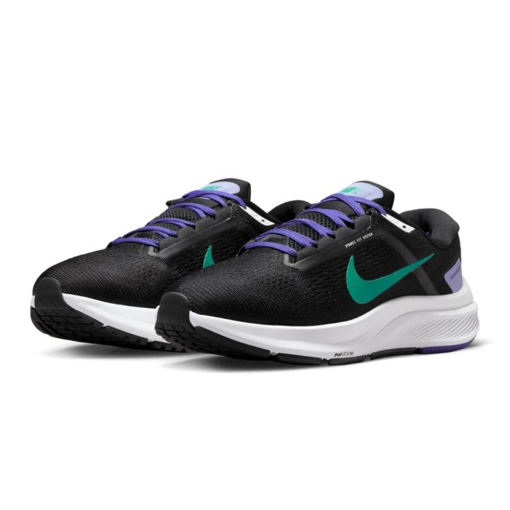 Nike Air Zoom Structure 24 Chaussures de sport pour Femme DA8570-004 Noir le noir 3