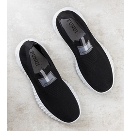 Chaussettes noires pour hommes de Declan 1