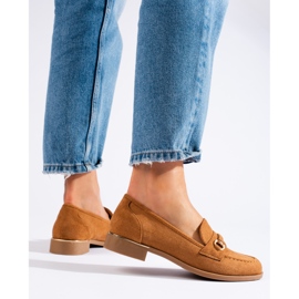 Lords femme Shelovet en daim camel brun 2