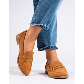 Lords femme Shelovet en daim camel brun 3