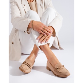 Lords femme en daim Shelovet beiges 1