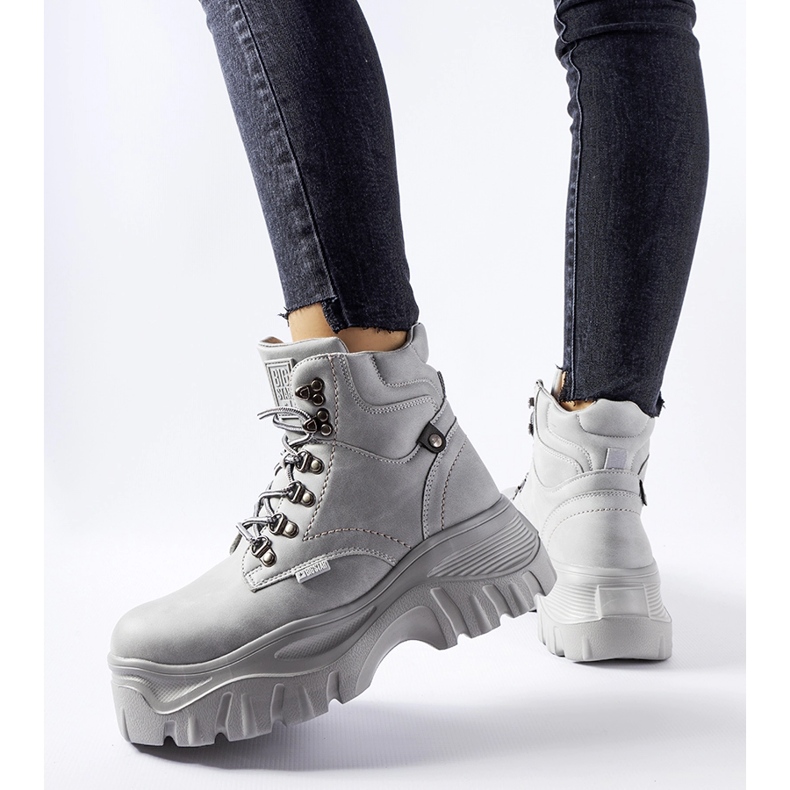 Bottes Big Star grises KK274367 1