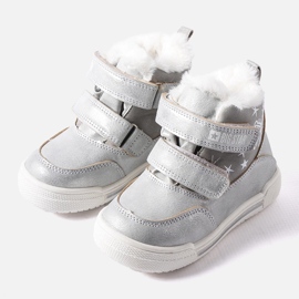 Bottes de neige pour enfants Big Star KK374190 argent 1