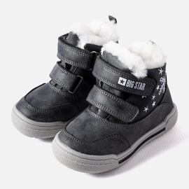 Bottes de neige pour enfants Big Star KK374191 le noir 1