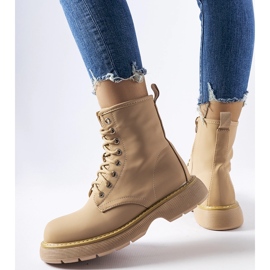 Inna Bottines Benvenuto classiques beige foncé 2