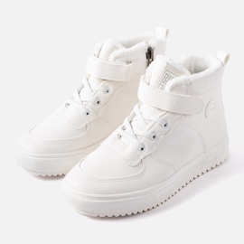 Bottes isolées blanches Big Star GG274041 1