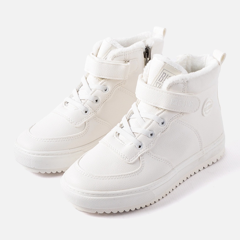 Bottes isolées blanches Big Star GG274041 1 Bottes isolées blanches Big Star GG274041 1