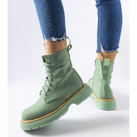 Inna Bottines Benvenuto classiques vertes 2