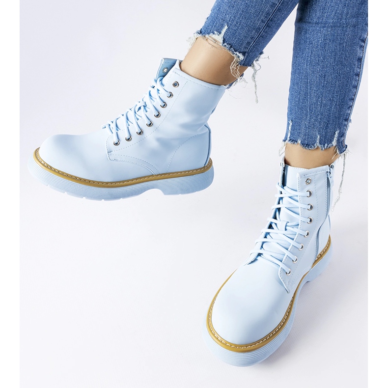 Inna Bottines Benvenuto classiques bleues 1
