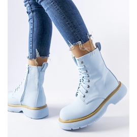 Inna Bottines Benvenuto classiques bleues 2